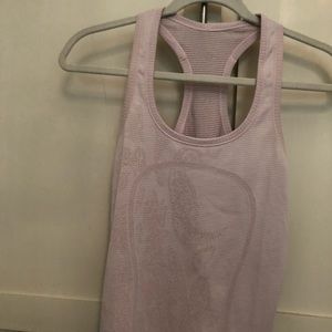 Paisley lululemon swiftly speed Racerback tank